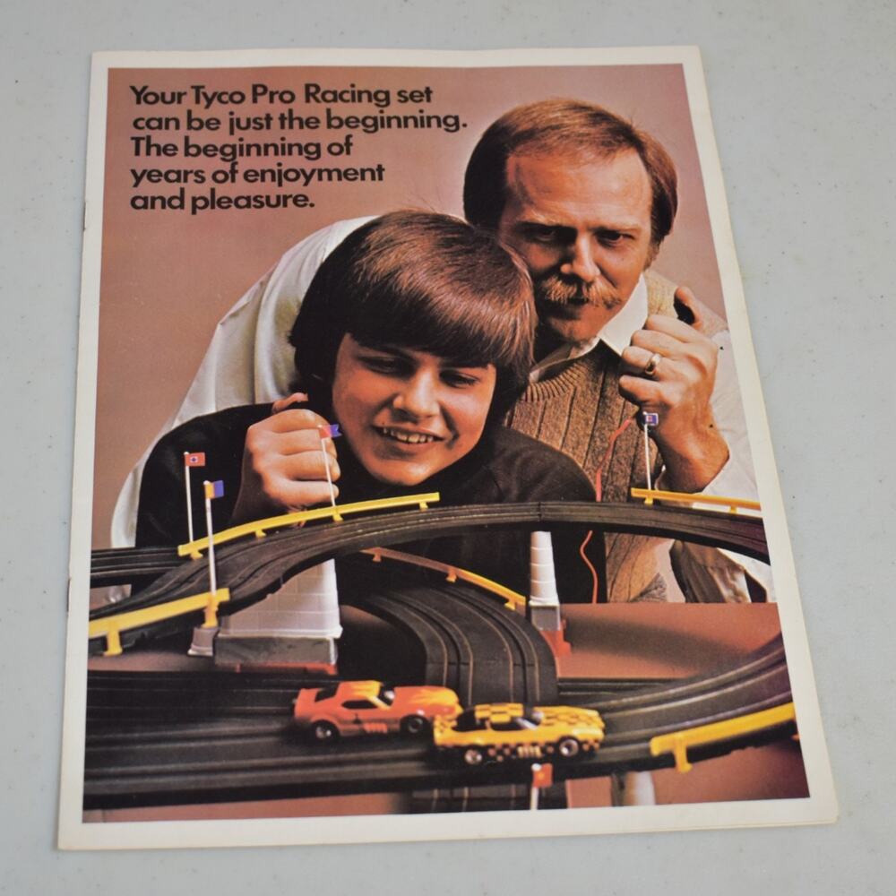 1976 Tyco TycoPro Electric HO Racing System Slot Car Brochure